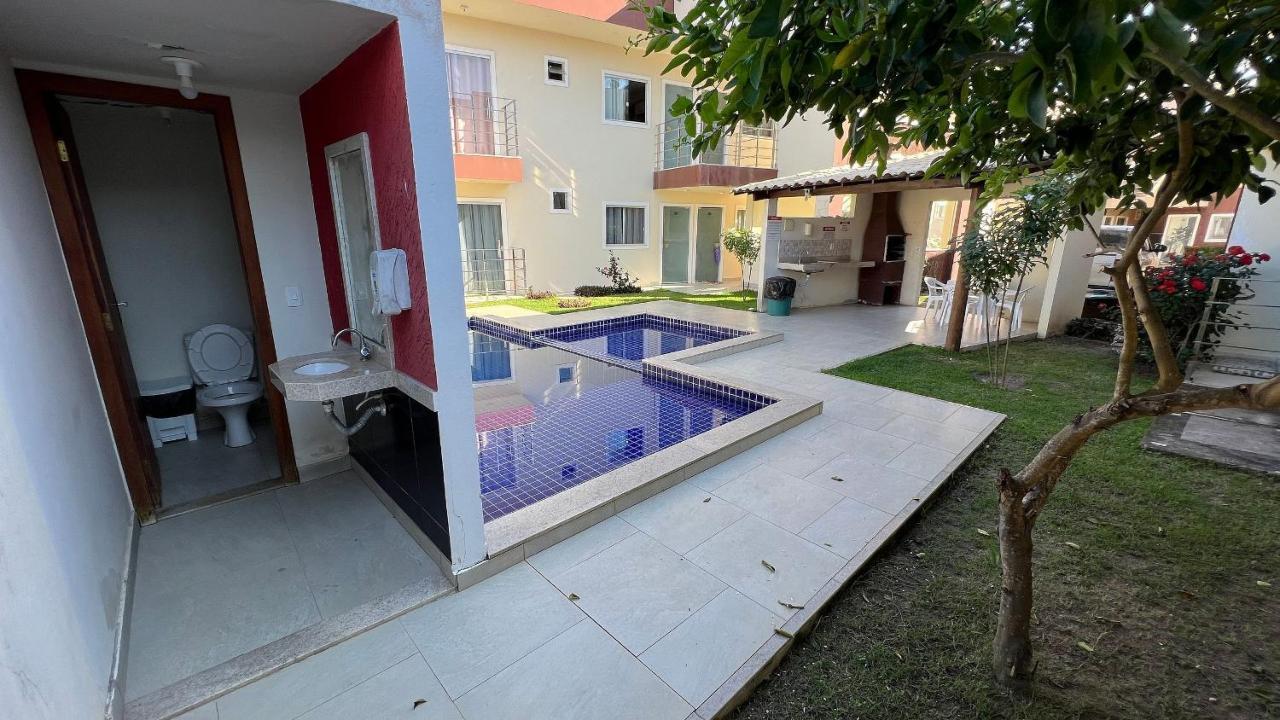 Cond. Villa Dos Corais Nas Praias De Coroa Vermelha Santa Cruz Cabrália Exteriér fotografie